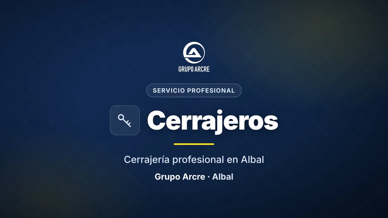 Cerrajería profesional en Albal